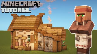 Minecraft  Butchers House Tutorial Villager Houses [upl. by Lenka]