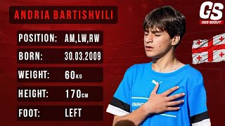 Andria Bartishvili ► Best Skills amp Goals ● HD [upl. by Eserahs]