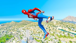 GTA 5 Epic Ragdoll GREEN SPIDERMAN VS RED MINIONVS GREEN HULK Euphoria Physics amp Funny Fails [upl. by Brandt325]