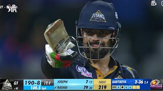 Rashid Khan 79 Runs From Just 16 Balls Gujarat Titians vs Mumbai Indians IPL 2023 Highlights [upl. by Enitsej]