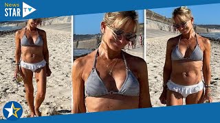 Living in the moment Sky News Jacquie Beltrao wows in bikini snap showing off taut abs [upl. by Aerua]