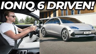 Hyundai Ioniq 6 Review First Drive of the Model 3 Rival [upl. by Atinat]