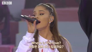 사랑은 어디에 있을까요  Where Is The Love 아리아나 그란데 블랙 아이드 피스Ariana Grande Black Eyed Peas 한글자막 [upl. by Janina]