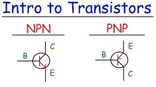 Transistors  NPN amp PNP  Basic Introduction [upl. by Amihc]