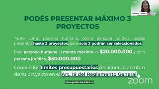 Charla Informativa  Mecenazgo 2024 [upl. by Niawat56]