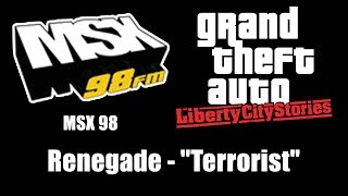 GTA Liberty City Stories  MSX 98  Renegade  quotTerroristquot [upl. by Carthy]