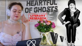 LITERARY RESEARCH  VVs HEARTFUL of GHOSTS Meaning behind Metaphors amp Images neonnoir vv poetry [upl. by Barret276]