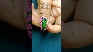 Flower nail art design 💅 you tube shorts  Nail art 2024 [upl. by Eitsyrc]