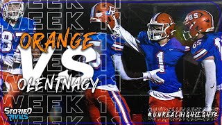 OLENTANGY ORANGE FOOTBALL  Late Game Heroics Raise Orange Over Braves  Playoff HIGHLIGHT [upl. by Behah]