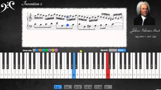 Bach  Invention 1 Learn to play [upl. by Mcclain]