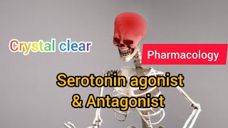 Serotonin Agonist and Antagonist  Pharmacology  Lippincott MAT Medicos [upl. by Salhcin]