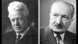 Martin Heidegger and Ernst Cassirer debate in DavosSynopsis [upl. by Neltiac]