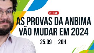 TÁ SABENDO AS PROVAS DA ANBIMA VÃO MUDAR [upl. by Letnoj]