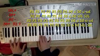 Ti scatterò una foto Tiziano Ferro piano tutorial  note [upl. by Nathanoj]