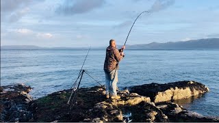 FLOAT FISHING for BASS with LIVEBAIT MACKEREL❗️ UK Sea Fishing [upl. by Sydel]