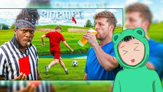 Reacting to quotSIDEMEN FORFEIT FOOT GOLFquot [upl. by Meilen]