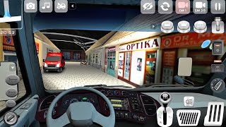 Minibus Driving Through the Wooden Bridge  Minibus Simulator Vietnam  Android Gameplay [upl. by Ligetti]