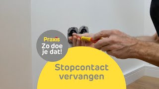 Hoe vervang je een stopcontact  Zo doe je dat  Praxis [upl. by Adarbil]