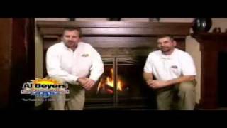 Complete Fireplace Installation Al Beyers Indoor Heating  Cooling Janesville Wisconsin [upl. by Madigan177]