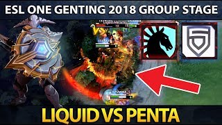 LIQUID vs PENTA  ESL Genting 2018 Minor  Dota 2 [upl. by Garrett34]