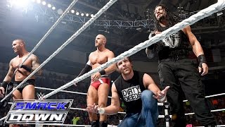 8Man Tag Team Match SmackDown Aug 20 2015 [upl. by Hawley]