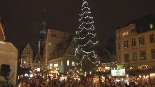 Eröffnung und Impressionen des Weihnachtsmarktes 2012 in Zwickau 28112012 [upl. by Charles]