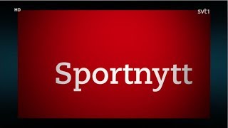 SVT1  Sportnytt Intro  2017 HD [upl. by Iuq]