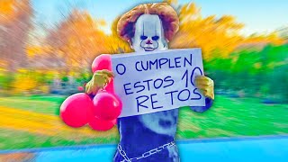 EL PAYASO NOS OBLIGA A HACER RETOS EXTREMOS [upl. by Janice397]