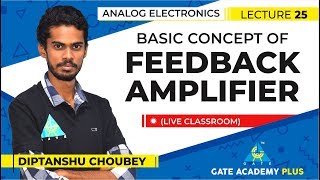 Analog Electronics I Basic Concept of Feedback Amplifier Lecture 25 [upl. by Buck]