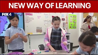 Dallas ISD school on UT Southwestern campus offers students different way of learning [upl. by Soelch491]