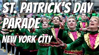 🇮🇪 ST PATRICKS DAY PARADE New York City March 17 2022 NYC 🗽2 [upl. by Cathee]