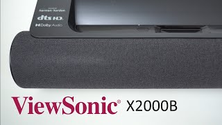 ViewSonic X2000B4K Laser Projector Indepth Review [upl. by Reviere]