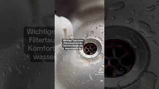 Filtertausch bei der Komfort Quelle💧shorts youtubeshorts viralvideo youtube shortvideo [upl. by Aihsat]