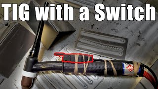 TIG Welding with a Trigger Switch [upl. by Ihpen]