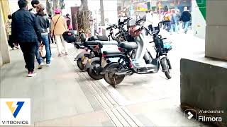 VITRONICS VLOG Whats it like to park your ebike in Guangzhou City China Free parking 😍 [upl. by Annahsirhc]