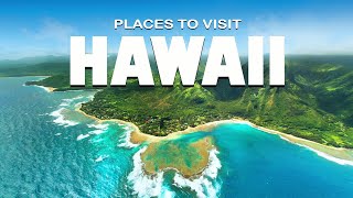 Top 10 Places to Visit in Hawaii ᐈ Hawaii Travel 4K [upl. by Leuqram]