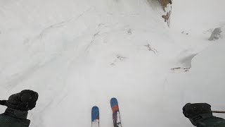 Corbets Couloir first time down 2024 [upl. by Elgar]