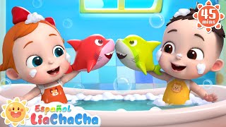 Diez Tiburones Bebés  LiaChaCha en Español  Canciones Infantiles [upl. by Aurelia122]