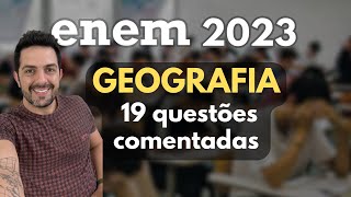 Enem 2023  Questões de Geografia comentadas Gabarito extra oficial [upl. by Dorri]