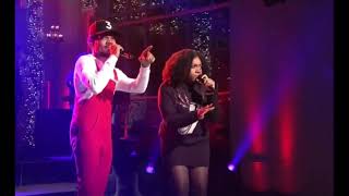 Chance the rapper  finish line Drown snl performance  Audio [upl. by Afnin306]