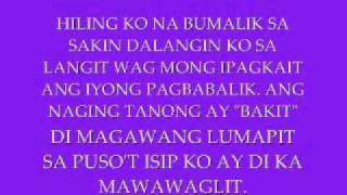 Hiling by BFpro w lyrics [upl. by Mays]