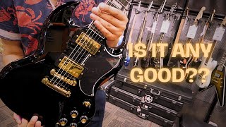 2023 Epiphone SG Custom Guitar  DeMo REVIEW [upl. by Girovard242]