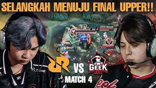 DRAFT SAMA PERSIS DARI RRQ SELANGKAH MENUJU FINAL UPPER  RRQ VS GEEK MATCH 4 [upl. by Kal]