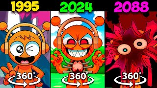 360° VR Incredibox Sprunki 1995 vs 2024 vs 2088  Oren [upl. by Ecinue819]