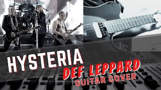 Hysteria  Def Leppard  Guitar Cover 72 [upl. by Aryk]