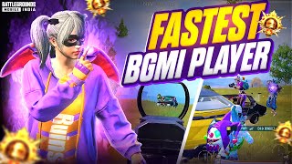 Fastest BGMI Player 🔥🔥 Best Solo VS Squad Clutches of Bixi OP  BGMI [upl. by Fatsug]