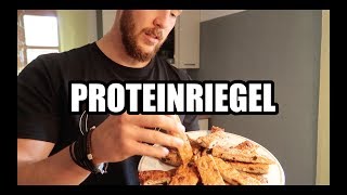 SUPER LECKERE PROTEINRIEGEL  OHNE PROTEINPULVER [upl. by Dyl]