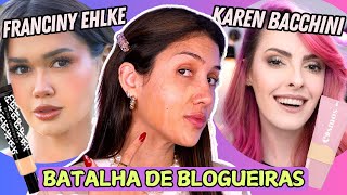 QUAL a MELHOR BASE Karen Bachini x Franciny Ehlke  Batalha 1 [upl. by Otilia]