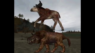 Carnivores Far North SivatheriumAndrewsarchus Test [upl. by Adnohr796]