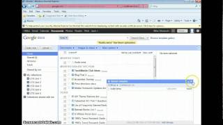 GoogleDocs How to Upload a Document [upl. by Georgi671]